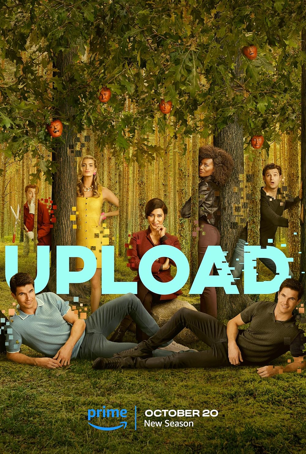 Promotional image for the Amazon Prime show "Upload"